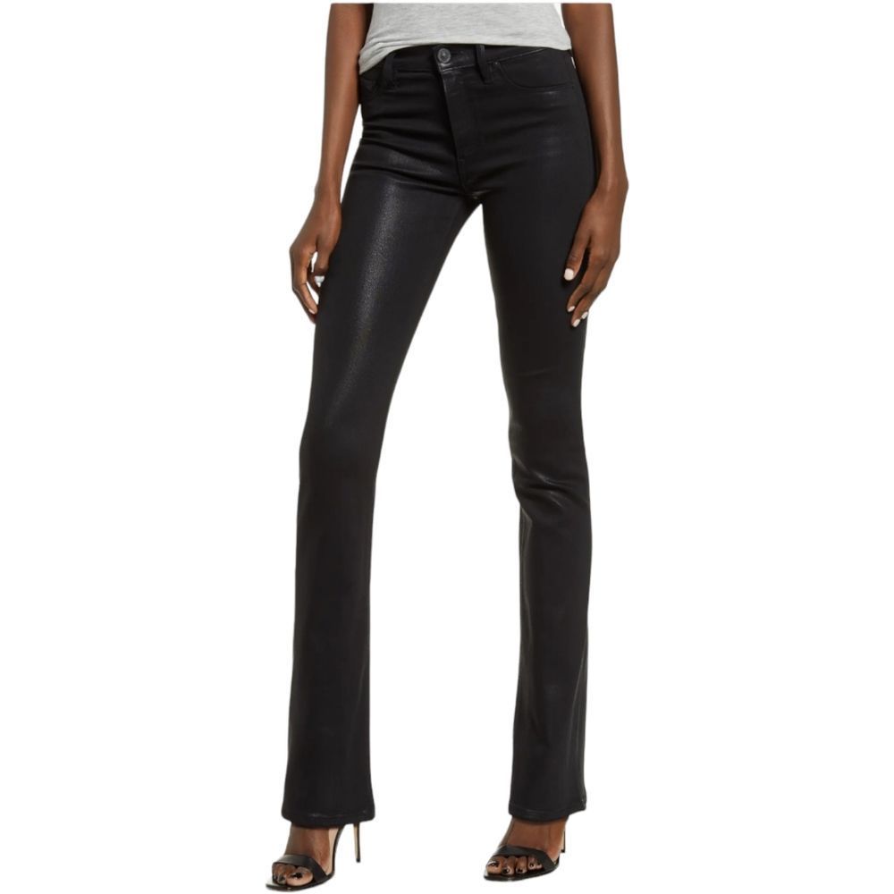 NWT HUDSON Barbara High Waist Bootcut Coated Jeans 28
